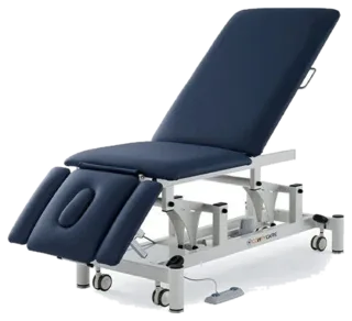 Pacific Medical Five Section Electric HI LO Couch - Postural Drainage
