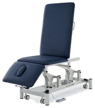Pacific Medical Three Section Electric HI LO Physiotherapy Couch - Short Head