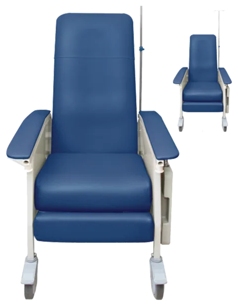 Task Medical Patient Recliner Chair With IV Pole